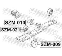 FEBEST SZM-021 Supporto motore