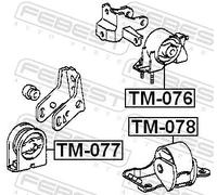 FEBEST Supporto motore