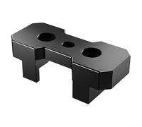 supporto motore cambio Inserto Di Montaggio Trasmissione In Alluminio Billet Per A4 Per B8 Per S4 Per RS4 Per A5 S5 RS5 Q5 Per SQ5 Montaggi Motore(Nero)
