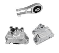 Supporto Motore Cambio Per Fiat Per 500X 2.4L 2016-2018 3 Pezzi Supporto Motore Trasmissione 68258599AA 68363755AA