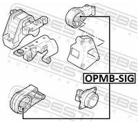 FEBEST Supporto motore OPMB-SIG