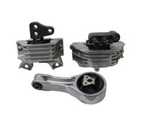 Supporto Motore Motore Compatibile con Dodge Journey 2.4L 4L 2011-2017 5147130AE A5754 3 Pezzi Supporto Motore Trasmissione puntone di Coppia