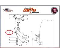 SUPPORTO MOTORE ORIGINALE FIAT PUNTO 55 60 75 90 CABRIO dal 1993 - 46414679