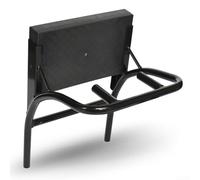 Supporto motore per gommoni - Installazione senza attrezzi, robusto telaio di supporto B-Stand (plastica + acciaio), compatibile con motori 4-HP, ideale per kayak, canoa e pesca (staffa B in metallo)