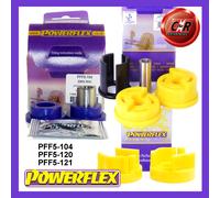 Supporto Motore Powerflex Sml Mnt E LowMnt Bush + Inserto Gbox Per Mini 00-04