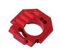 Supporto motore regolabile in alluminio con funzione di dissipazione del calore per ARRMA 1/18 4WD Granito GROM MEGA 380 spazzolato 4X4 Monster TRUCK-ARA2102 RC Car (rosso)