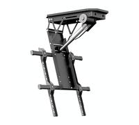 Supporto Motorizzato Per TV A Soffitto, Sollevamento TV Motorizzato Per tv Da 50-90 Pollici, Sistema Di Rilevamento Anticollisione Incorporato, Regolazione Dell'angolo Da 0 A 85° (50-90 inch)