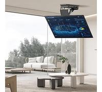Supporto motorizzato per TV con telecomando e impostazioni di memoria per installazione pieghevole nascosta