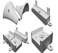 Supporto Mount per Microsoft Adaptive Accessories Hub Joystick Stampato