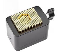Supporto Movimento Orologio, Supporto di Riparazione Regolabile One Click con 195 Perni, Strumento Professionale di Fissaggio con Manopola per Smontaggio e Manutenzione