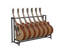 Supporto multi-chitarra, rastrelliera universale da pavimento per chitarre