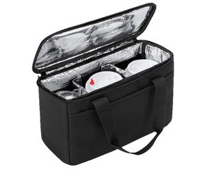Supporto multi-coppa - Borsa portatile regolabile per bevande, borsa per il trasporto di bevande, borsa per caffè, organizer per bicchieri da viaggio, per bevande per più tazze con divisori