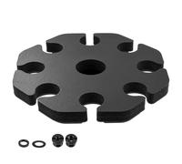 Supporto Multi Microfono per 8 Microfoni Wireless Cablati Compatto Nero Organizz