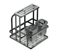 Supporto Multifunzionale For Coltelli Integrato, Porta-bacchette A Parete, Tagliere E Supporto For Coltelli Da Cucina