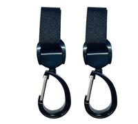 Supporto multifunzionale per passeggino, ganci per carrozzina, gancio rotante per appendere accessori per carrello