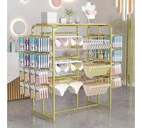 Supporto multifunzionale per reggiseno in metallo per negozio di abbigliamento moderno creativo lingerie rack per costume da bagno