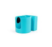 Supporto Multifunzionale per Tazza D'Acqua In PLA Compatibile con Simulatore di Volo da Corsa di Simulazione, Profilo In Alluminio, Colore Blu Lago