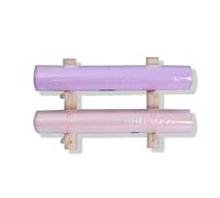 Supporto multifunzione da parete per tappetini da yoga, per esercizi e rulli in schiuma, amplia lo spazio sul pavimento, ideale per casa e studi di yoga