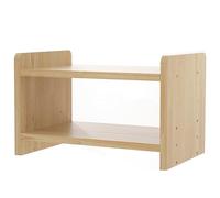 Supporto multifunzione in legno per stampante e scrivania, salvaspazio, per casa e ufficio, compatibile con tutte le stampanti, elegante e pratico