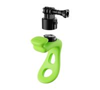Telesin Supporto a sgancio rapido per action camera (verde)