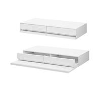 Supporto multifunzione per forno a microonde con cassetti scorrevoli, per una soluzione ottimale salvaspazio ed efficiente per la conservazione della cottura
