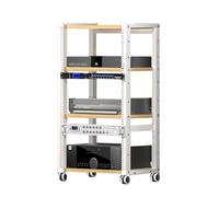 Supporto multimediale AV, staffa mobile portatile, supporto for archiviazione multimediale regolabile, for casa/ufficio/teatro, capacità di carico 300 kg(Color 4)