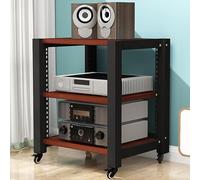 Supporto multimediale multifunzione regolabile - Rack audio HiFi a 2/3/4/5 livelli per Home Theater, DVD e gaming, scaffalatura video AV per sistemi stereo