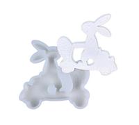 Supporto multiuso in silicone robusto per realizzare conigli facili da demolire, portatili per artisti, decorazione domestica, forma riutilizzabile in silicone