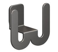 Supporto mural pour porte-pantoufles - cintre de séchage sans perçage pour chaussures. Crochets de rangement muraux idéals pour couloir, salon, foyer ou salle de bain. Installazione facile et gain de