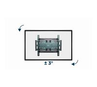 Supporto Mural TV - GEMBIRD - 40'-80' - Orientabile - Metallo - Grigio
