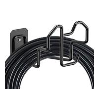 Supporto murale Pour Tuyau D'Arrosage, Rangement Robuste Et Résistant Aux Intempéries, Acier Ou Plastique Durevole, Facile À Installer Au Mur, Idéal Pour Jardin, Terrasse, Garage Ou Extérieur