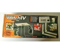 Supporto muro decoder DVD decodificatore console accessori televisione nero