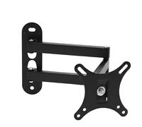 Supporto Muro Inclinabile per Televisore 10 a 26 pollici Carico Massimo 15 kg