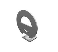 Supporto Muro Orizzontale per Ubiquiti UAP-AC-Pro Access Point AP Stampato