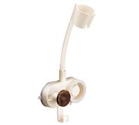 Supporto Muro per Asciugacapelli | Collo d'Oca Flessibile Regolabile a 360° | Gancio per Phon | per Casa, Bagno, Salone, Hotel, Appartamento, Dormitorio,