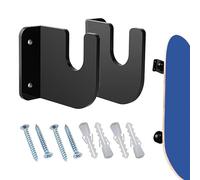 Supporto Muro Skateboard,2 Pezzi Acrilico Risparmio Spazio Organizzatore - Ganci Da Parete Per Skateboard | per Camera da Soggiorno Garage Negozio Studio Sci Interno