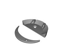Supporto Muro Staffa per Bachmann Presa Multipla Ciabatta Montaggio 3D Kit