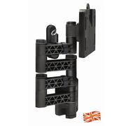 Supporto Muro TV Quick Release Quad Arm Vision Plus Nero - Caravan / Camper