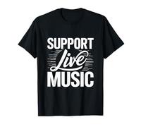 Supporto Musica dal vivo Banda locale Musica locale Supporto Musica dal vivo Maglietta