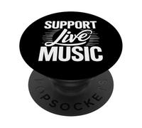 Supporto Musica dal vivo Banda locale Musica locale Supporto Musica dal vivo PopSockets PopGrip Adesivo