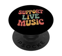 Supporto Musica dal vivo Banda locale Musica locale Supporto Musica dal vivo PopSockets PopGrip Adesivo