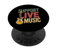 Supporto Musica dal vivo Banda locale Musica locale Supporto Musica dal vivo PopSockets PopGrip Adesivo