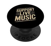 Supporto Musica dal vivo Banda locale Musica locale Supporto Musica dal vivo PopSockets PopGrip Adesivo