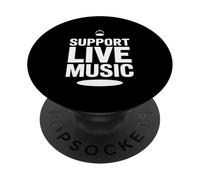 Supporto Musica dal vivo Banda locale Musica locale Supporto Musica dal vivo PopSockets PopGrip Adesivo