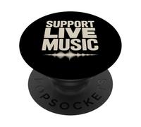 Supporto Musica dal vivo Banda locale Musica locale Supporto Musica dal vivo PopSockets PopGrip Adesivo