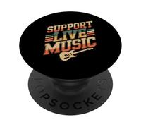 Supporto Musica dal vivo Banda locale Musica locale Supporto Musica dal vivo PopSockets PopGrip Adesivo