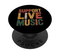 Supporto Musica dal vivo Banda locale Musica locale Supporto Musica dal vivo PopSockets PopGrip Adesivo