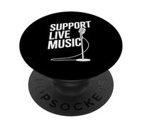 Supporto Musica dal vivo Banda locale Musica locale Supporto Musica dal vivo PopSockets PopGrip Adesivo