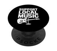 Supporto Musica Locale Band Musica dal vivo Supporto Musica Locale PopSockets PopGrip Adesivo