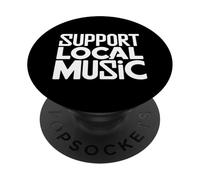 Supporto Musica Locale Band Musica dal vivo Supporto Musica Locale PopSockets PopGrip Adesivo